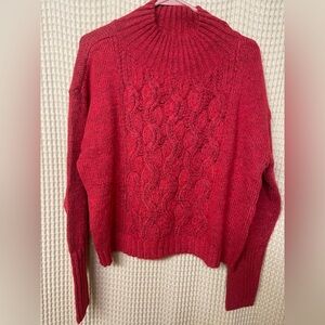 White House Black Market NWT Crimson Sweater Size Med pit to pit 22